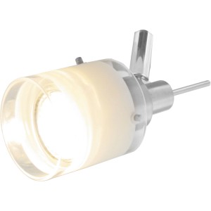 LED-Spot Asola, 4-flammig, Nickel matt mit Glas, inklusive GU10 LED-Leuchtmittel.