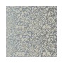 Banjado Schlüsselkasten Glas, 30x30cm, weiß, blaues Ornament. Magnetische Glastür mit 50 Haken.