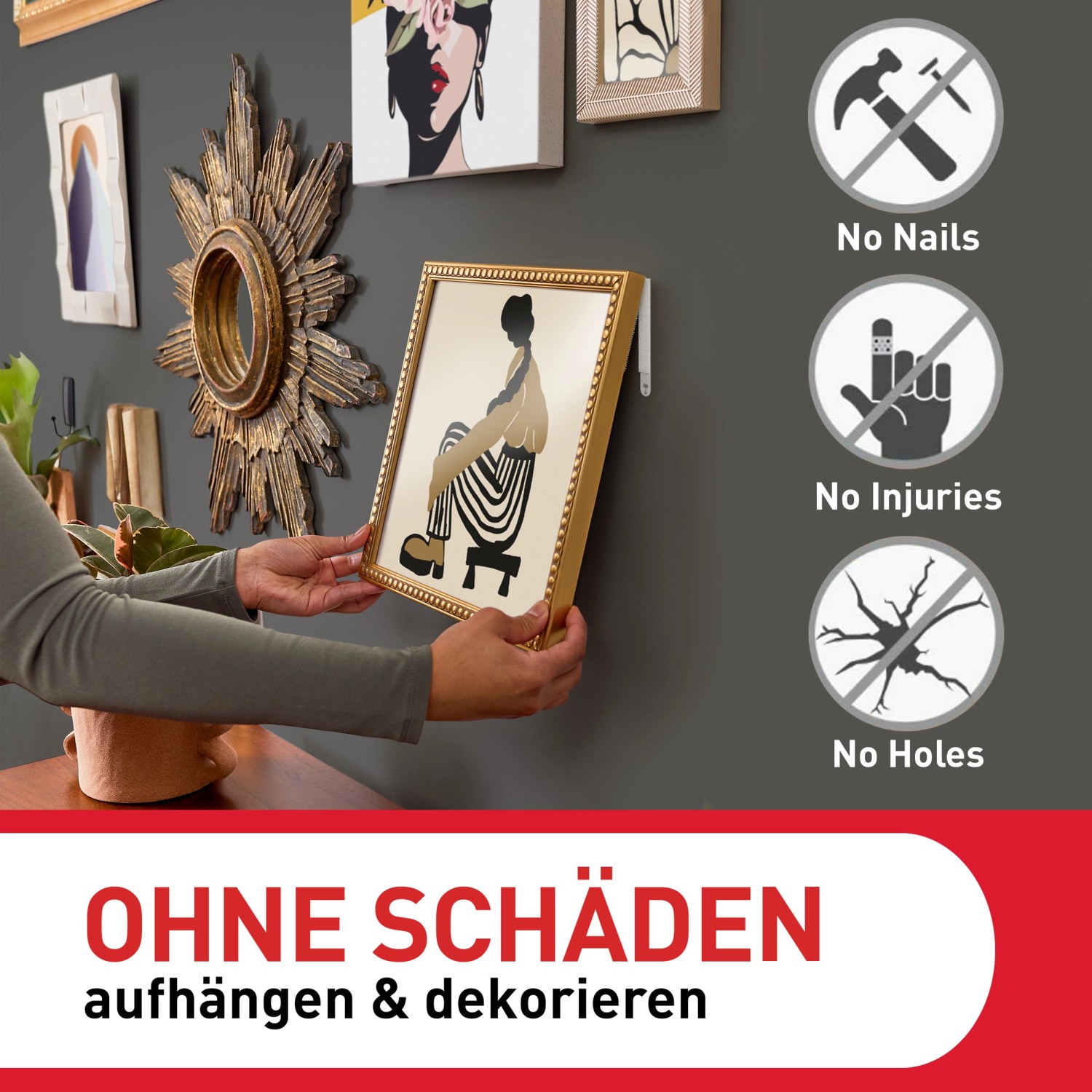 Command Bilder-Montage-Strips XL Weiß 4 Paare_6