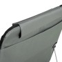 Outsunny Strandliege Stahl Oxfordstoff Grau 124L x 53B x 35-45H cm_8