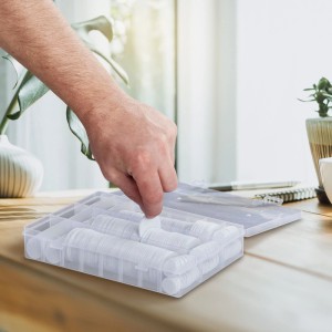 Relaxdays Filzgleiter 272er Set Filz/PVC Weiß Selbstklebend 4 cm x 19,5 cm x 13,5 cm