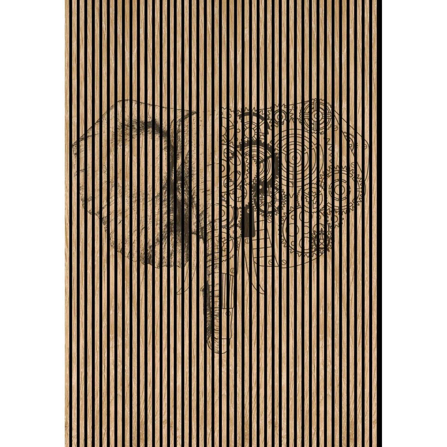FN Acustico Akustikplatte Elefant 3 PET u. MDF Foliert 1.693 x 19 x 2.400 mm