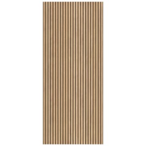 Grosfillex Wandpaneel Element 3D Linio Bamboo, Dekor-Paneel mit Holz- und Filzoptik.