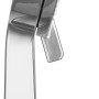 Verchromte baliv Handbrause HBR-120.130, Ø 12 cm, mit drei Strahlarten und Antikalk-Noppen.