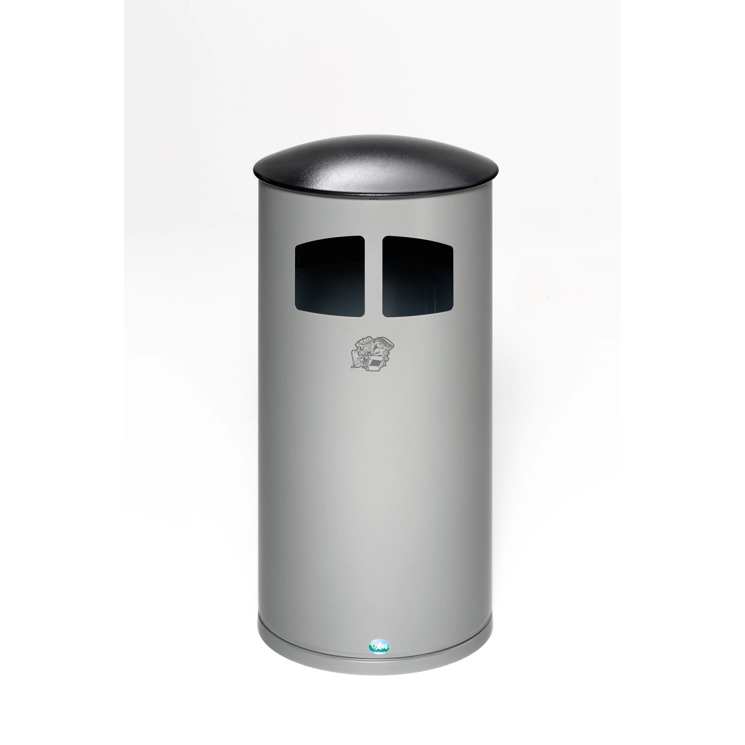 PROREGAL Robuster Kombiascher Mit Deckel Inneneinsatz HxBxT 92 x 44,5 x 44, günstig online kaufen