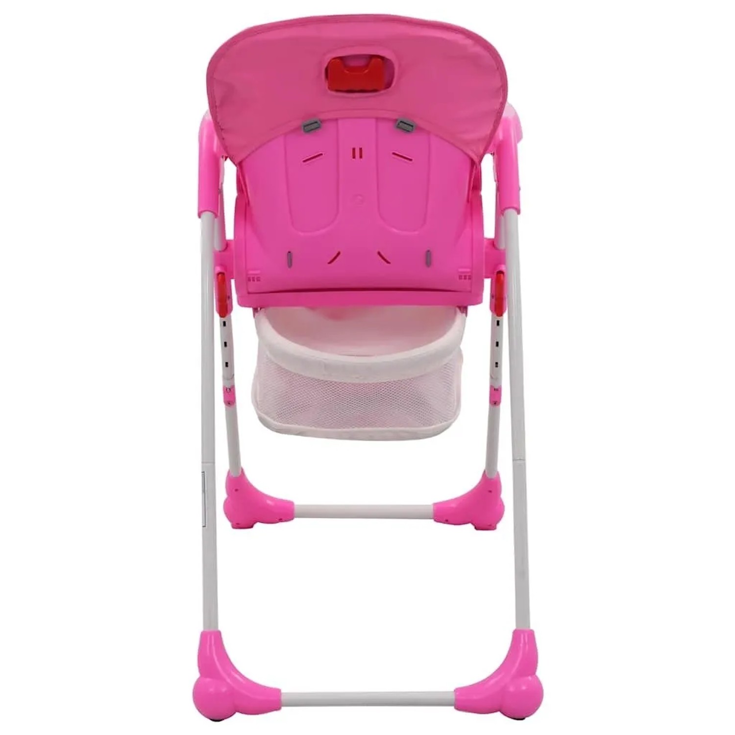 vidaXL Baby-Hochstuhl Rosa und Grau 10186_7