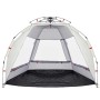 vidaXL Strandzelt 2 Personen Grau Quick Release Wasserdicht 4005292_5
