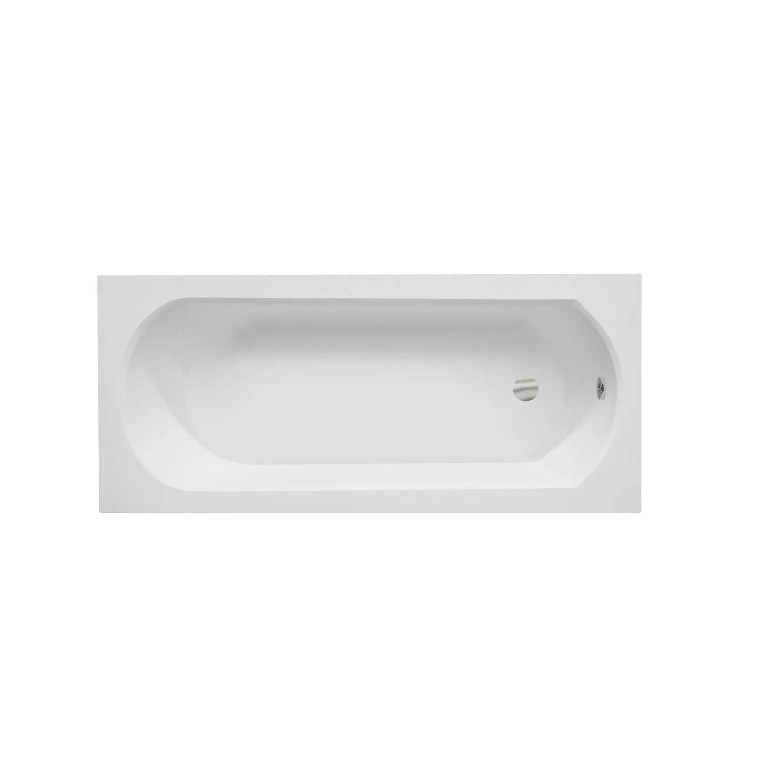 Bad Land Badewanne Rechteck INTRICA 150x75 Mit Styroporverkleidung Ablauf Füße