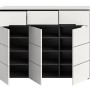 Inn.Furn Schuhkommode in Weiß und Grau 120 cm Cooper_10