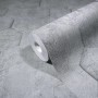 Rolle graue Marburg Vliestapete Loft Superior 2 mit grafischem Muster.