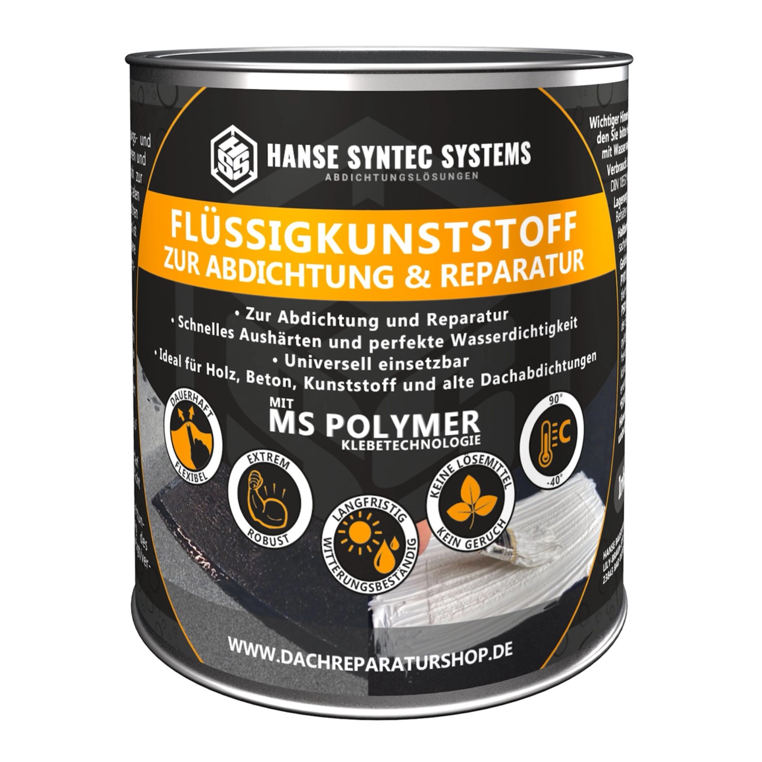 Thumbnail - HSS Flüssigkunststoff 300g Grau