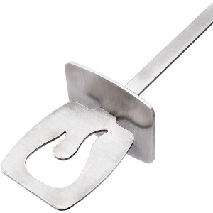 Char-Broil Grill+ Spieß aus Edelstahl mit Abstreifer für Grillgut.