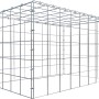 Gabiona Anbaukorb Typ 3, 50x80x50 cm, Maschenweite 10x10 cm, aus verzinktem Draht.