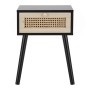 Bessagi Home Beistelltisch Denis Hellbraun/ Schwarz MDF_7