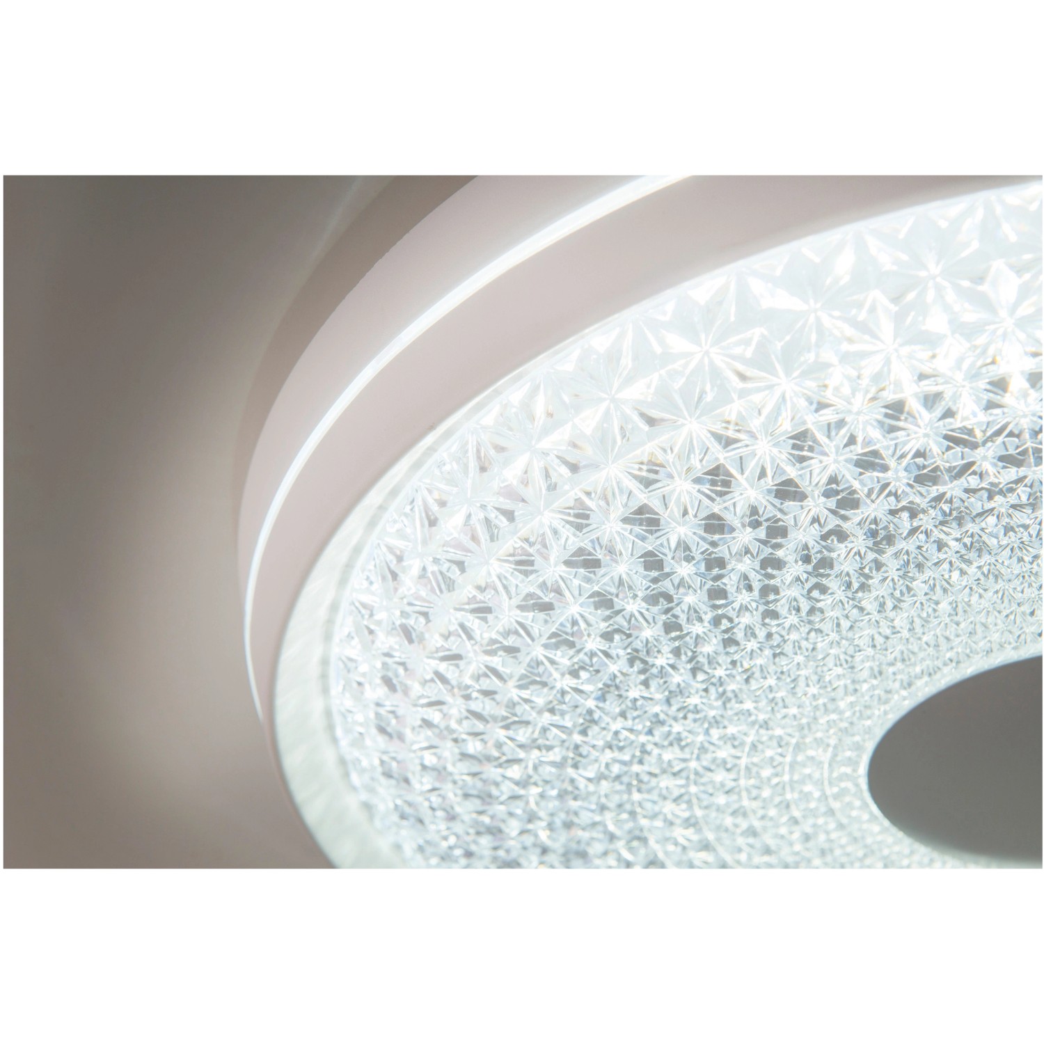 Näve LED-Deckenleuchte Boise, 51 cm, mit Acryl-Diffusor und CCT-Farbwechsel für Wohn- und Geschäftsräume.