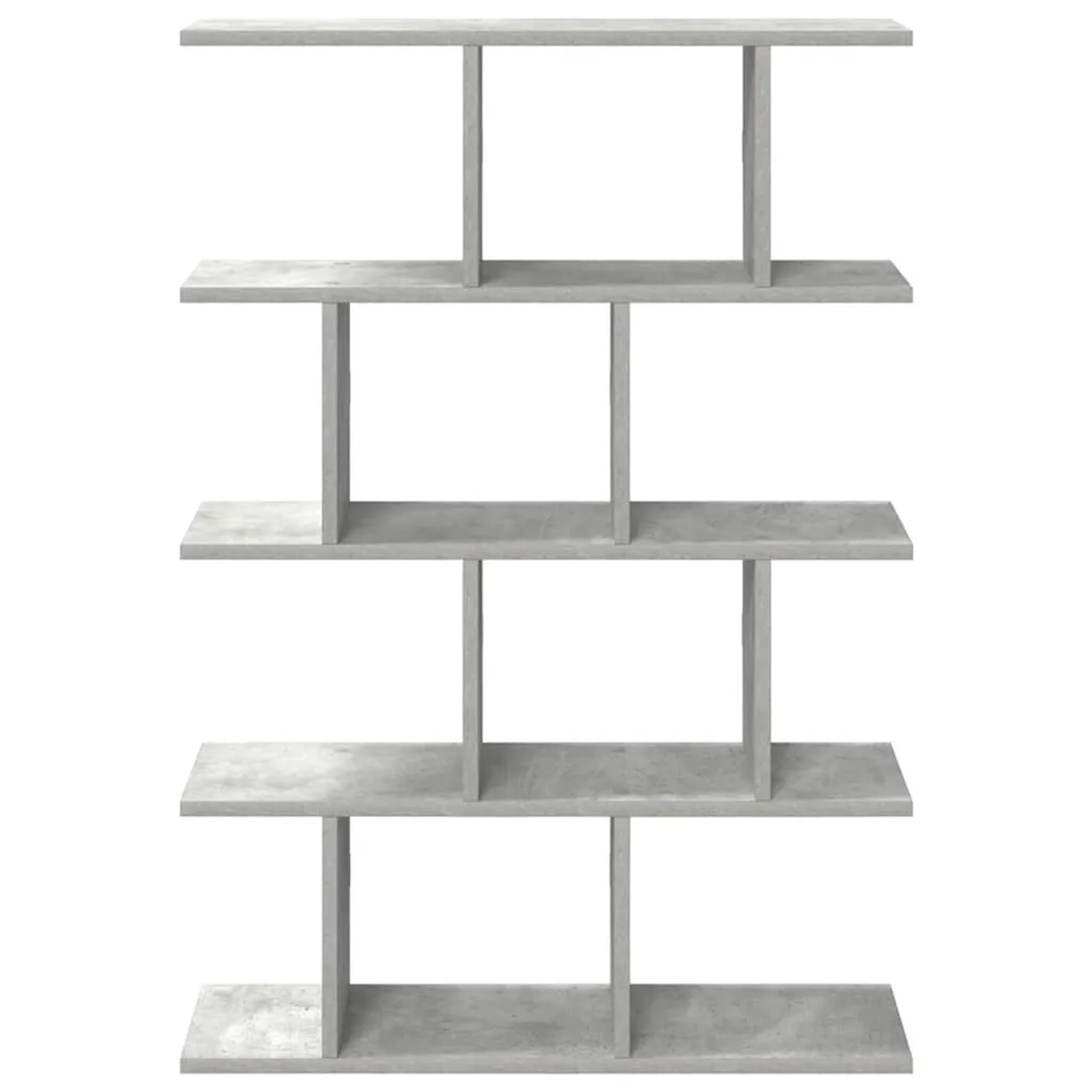 vidaXL Würfelregal 12 Fächer Betongrau Holzwerkstoff 860016_4
