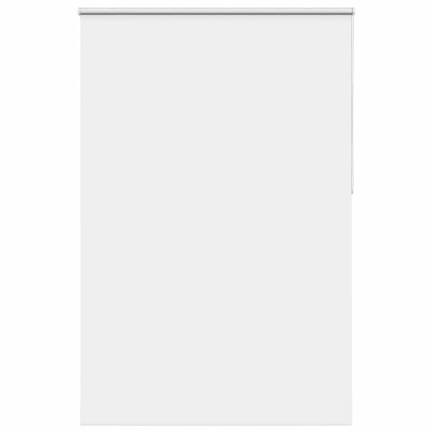vidaXL Verdunkelungsrollo Weiß 150x230cm Stoffbreite 146,6cm Polyester 4011 günstig online kaufen