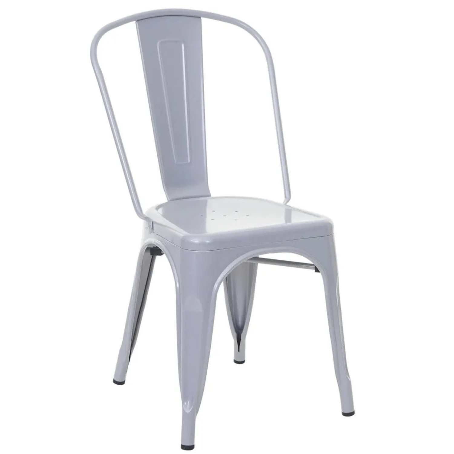 MCW Stuhl A73 Metall Grau
