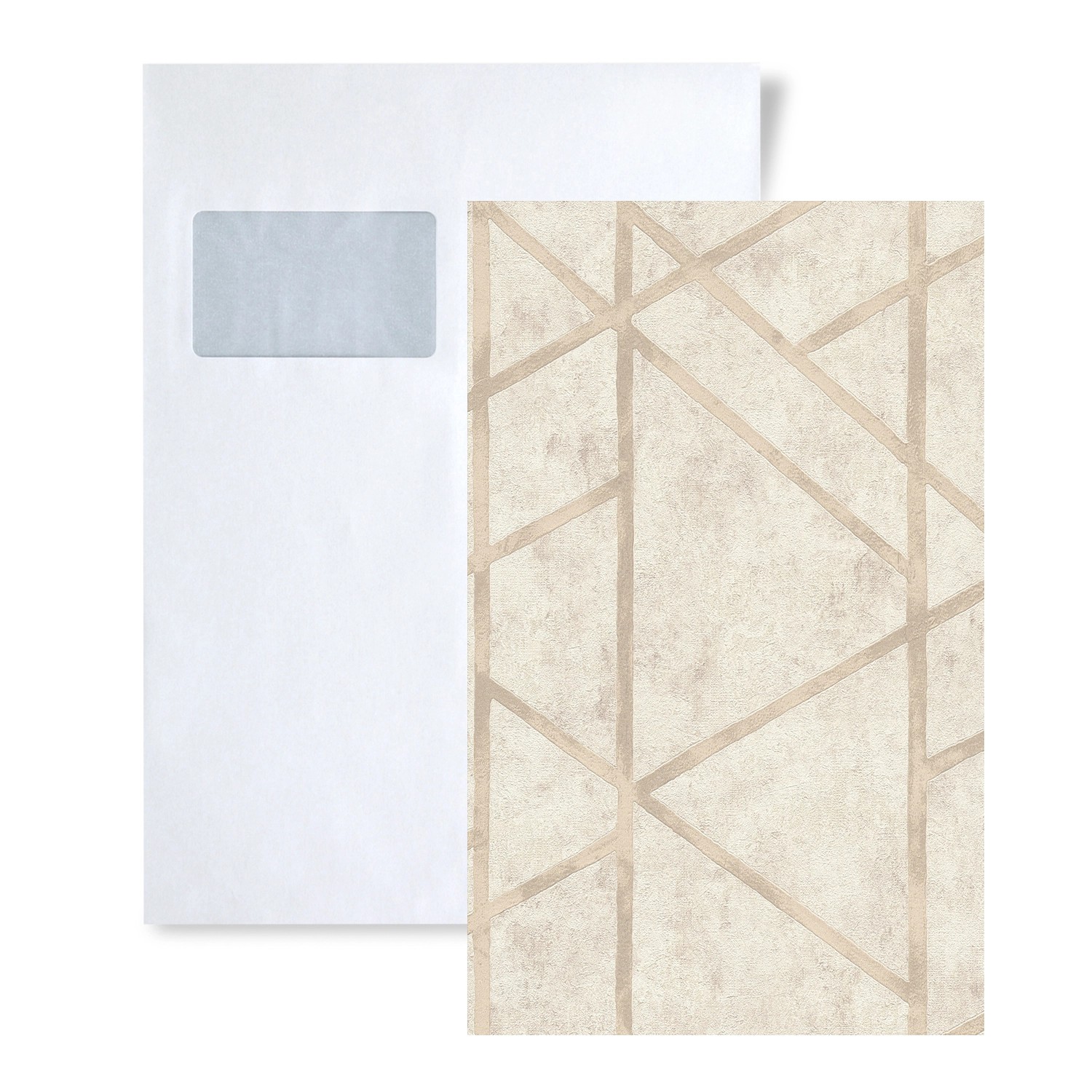 PROFHOME 1 MUSTERSTÜCK S-369284-GU DIN A4 MUSTER der Geometrischen Tapete günstig online kaufen