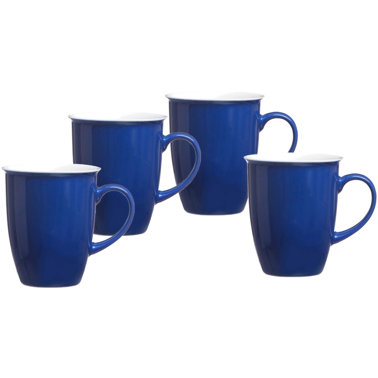 Ritzenhoff & Breker Doppio Kaffeebecher 320 ml 4er Set Indigo Blau