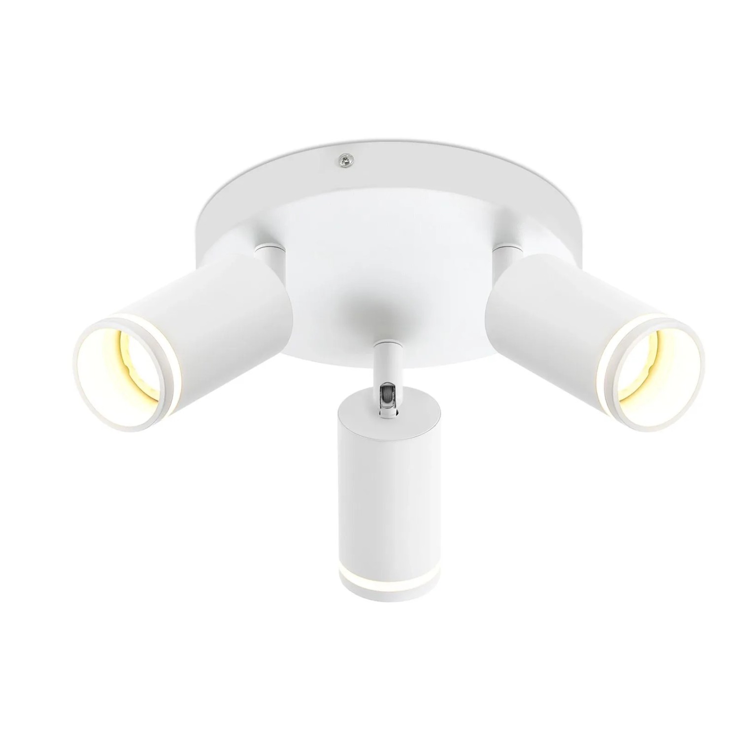 NETTLIFE Deckenstrahler aus Metall 3xGU10 Weiß-1