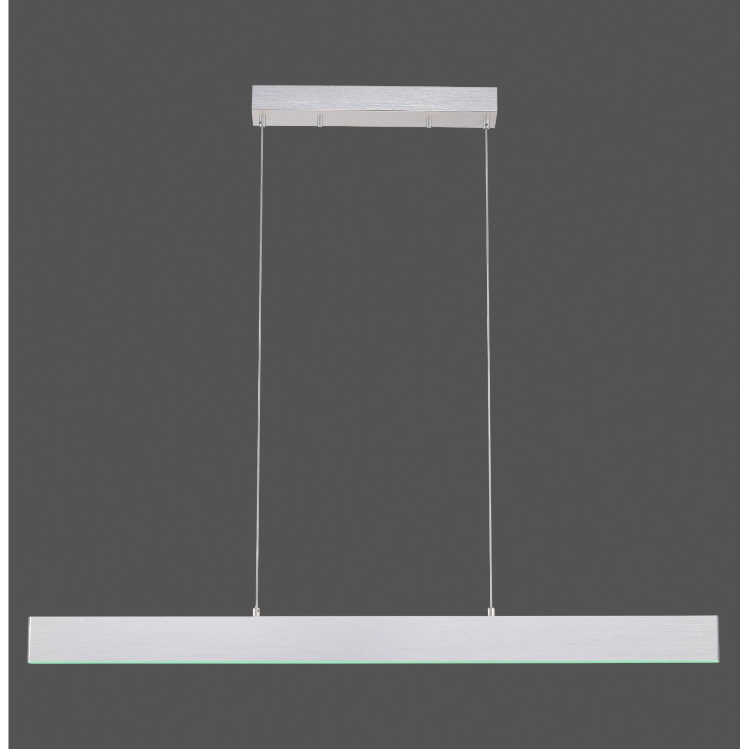 Smarte LED-Pendelleuchte LOLAsmart-Nila aus Aluminium, 121x120cm, Lichtfarbe steuerbar.