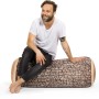 Sitting Point Hocker Wood, 200 l, mit Holzoptik-Muster. Bequemer Sitzsack für Jugend- und Wohnzimmer.