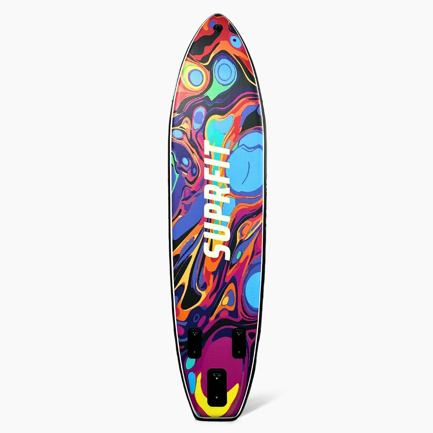 Suprfit SUP Board Water Marble mit farbigem Marmor-Design. Allrounder-Paddleboard für Wassersport mit 3 Finnen.