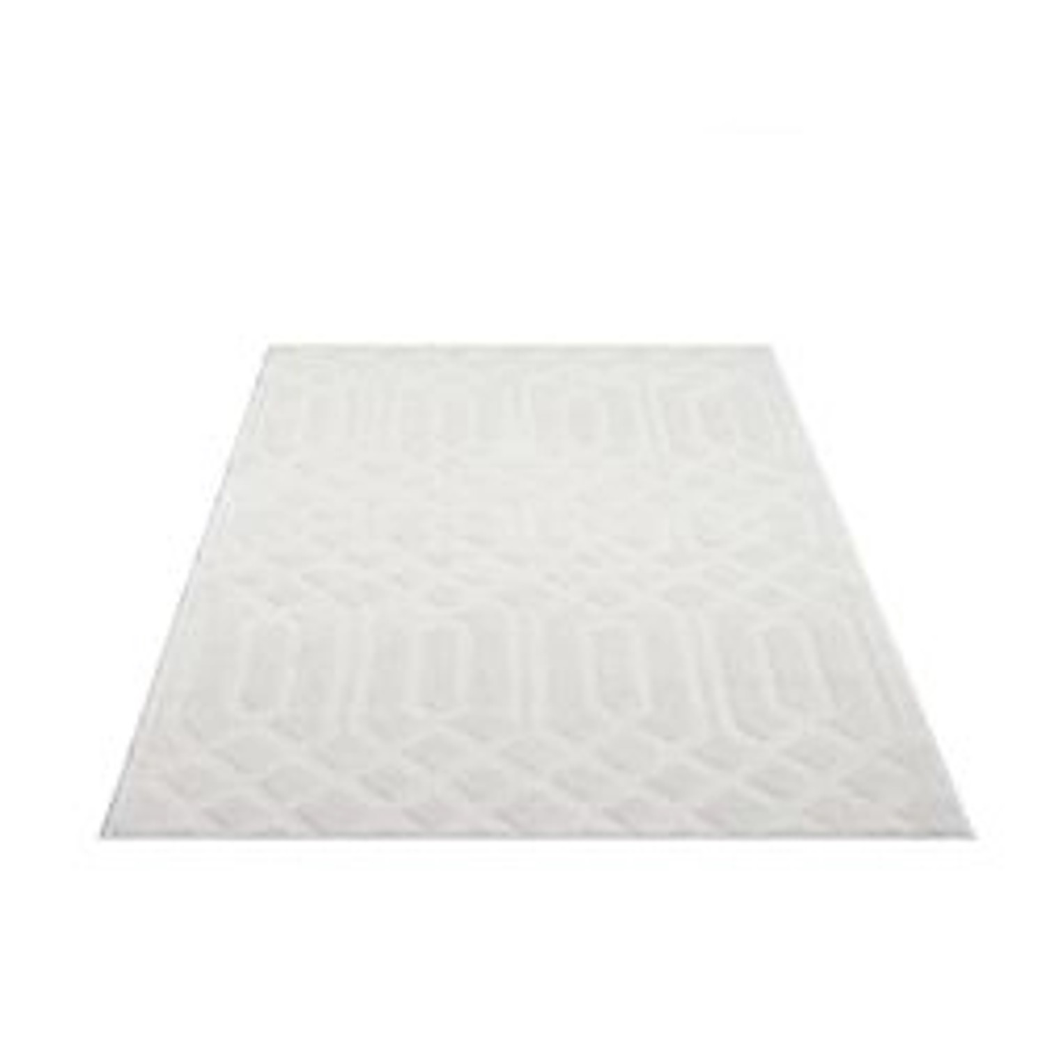 payé Teppich Esso 38 Hochflor 200x290 cm Cream