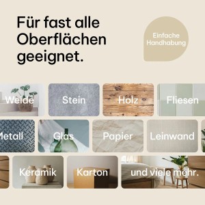 COSMOS LAC Klarlack Spray Matt Transparent & Wasserfest 400 ml Acryl Lack Sprühlack Lackspray für Kunststoff Metall Holz uvm