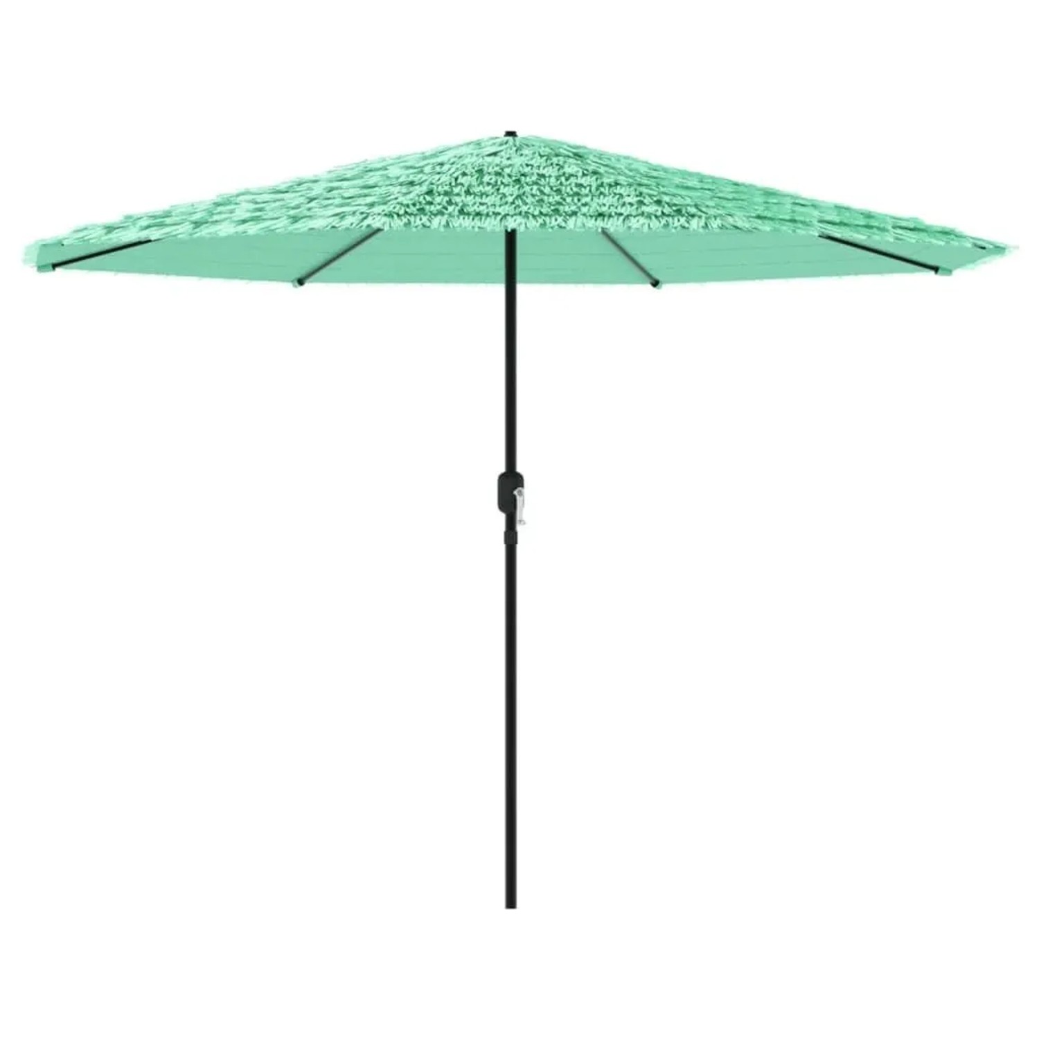 vidaXL Sonnenschirm mit Stahlmast Grün 324x324x247 cm 4005111