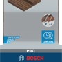 Bosch Schleifband Pro, 75x533 mm, Korn 120, 3er-Pack. Zubehör für Bandschleifer.