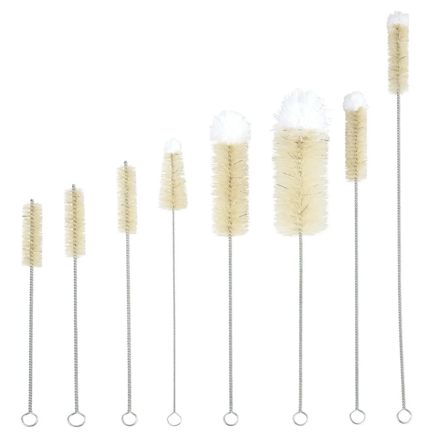 Westfalia Reinigungs-BÜRsten-Set 8-Teilig für Flaschen und GlÄSer