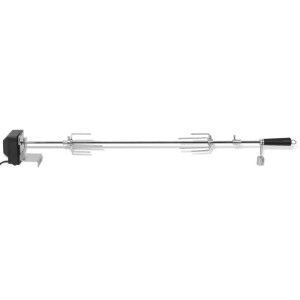 vidaXL Grillspieß mit Motor Stahl 1000 mm 42249
