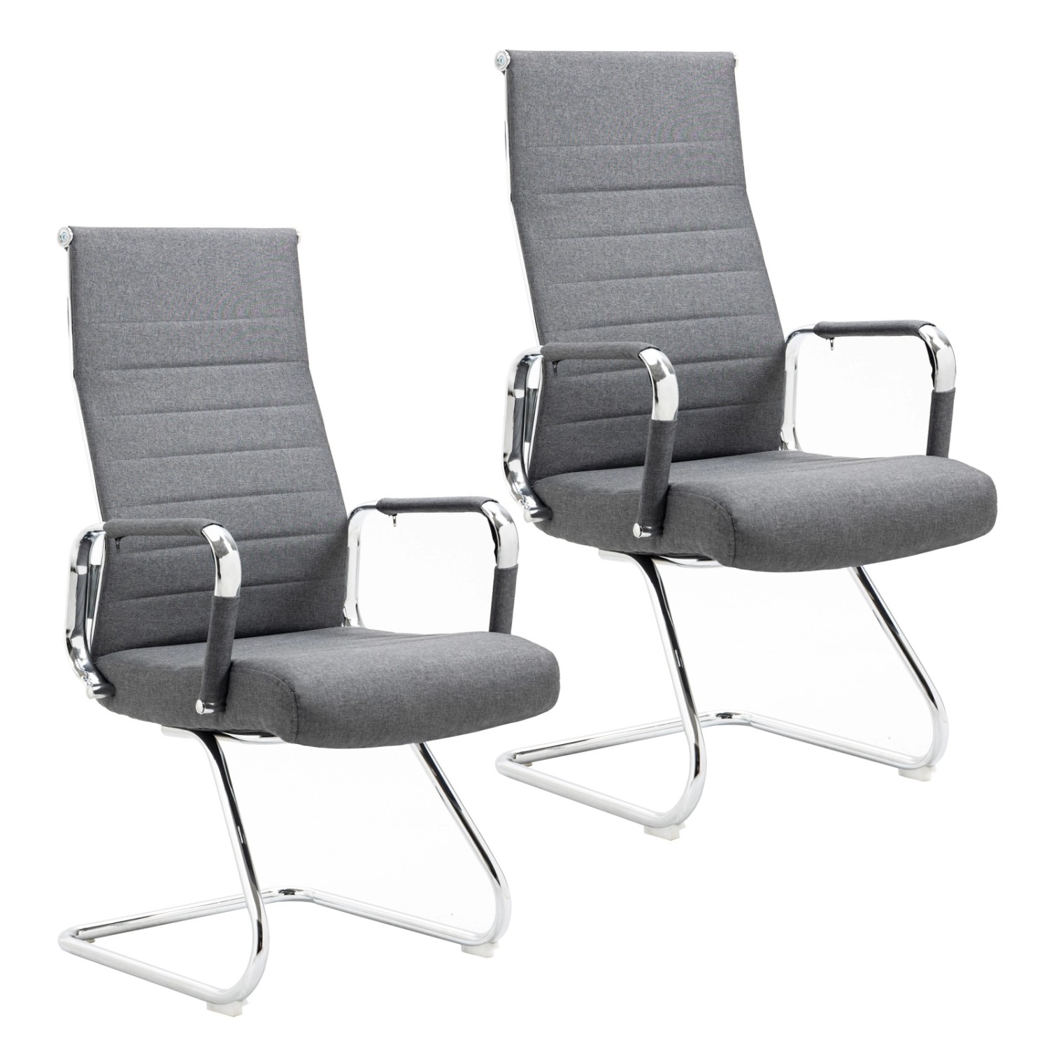 Svita Office Comfort 2er Set Besucherstuhl Freischwinger Mit Armlehne HB St günstig online kaufen