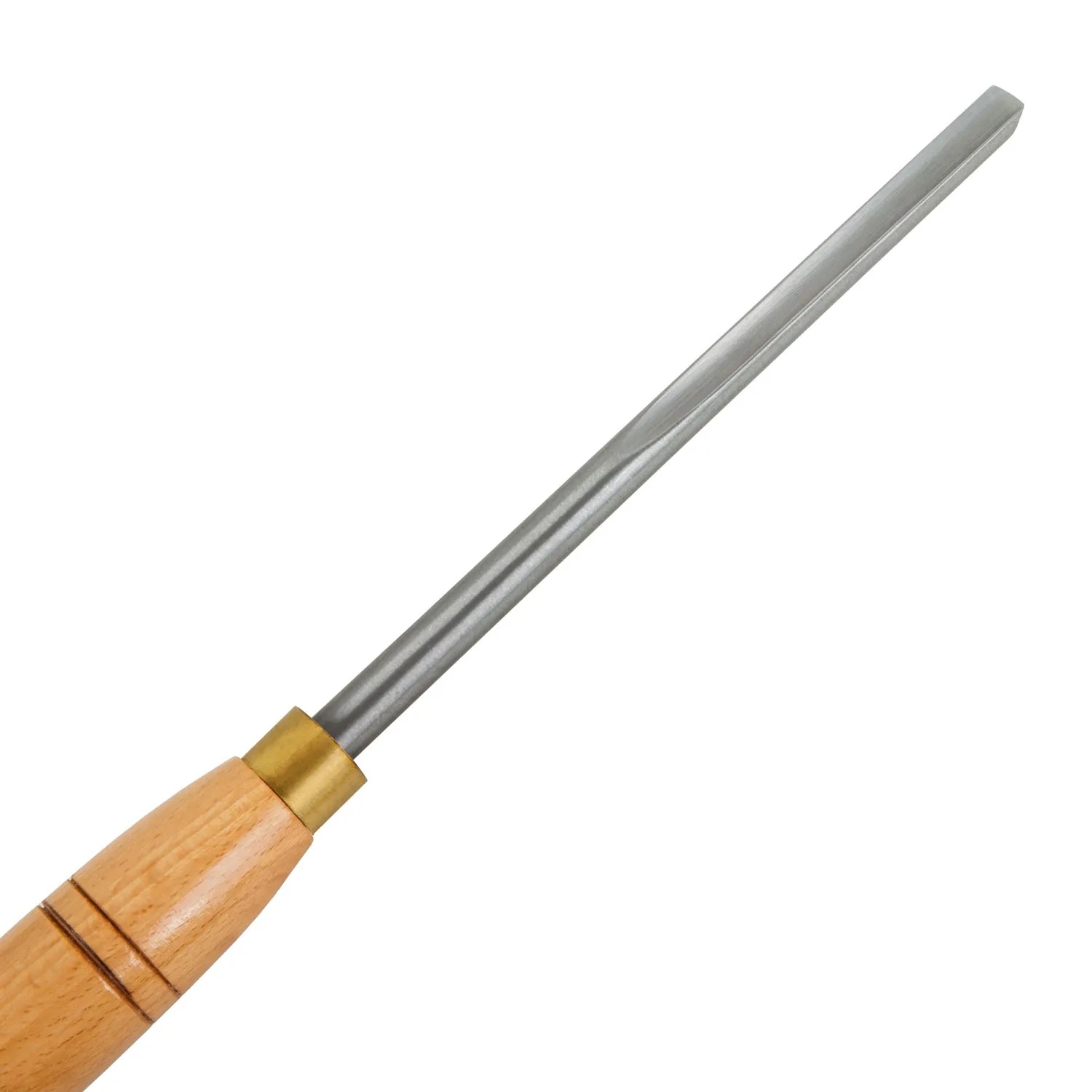 EBERTH Drechselmesser: Flaches Drechseleisen mit Holzgriff für Hobelarbeiten.