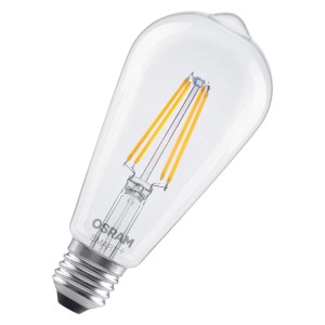 Osram LED-Leuchtmittel E27 Edison E60 Dimmbar 6 W 806 lm 14,3 x 6,4 cm