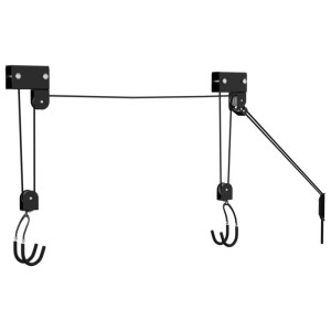 vidaXL Fahrradlift zur Deckenmontage, max. 57 kg, ideal für Fahrräder, E-Bikes und mehr.