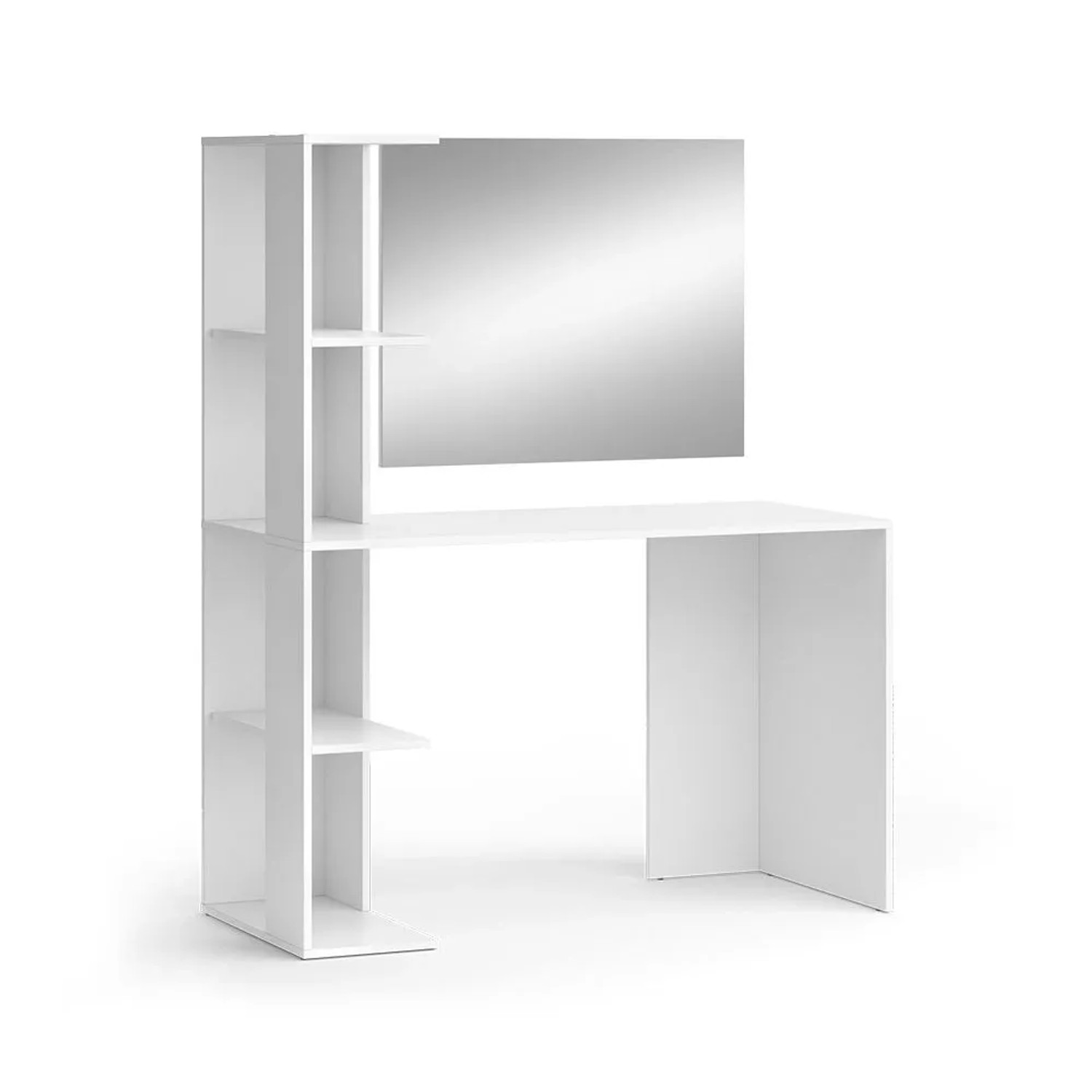 Vicco Schminktisch Tower Weiß 122 x 150 mit Spiegel