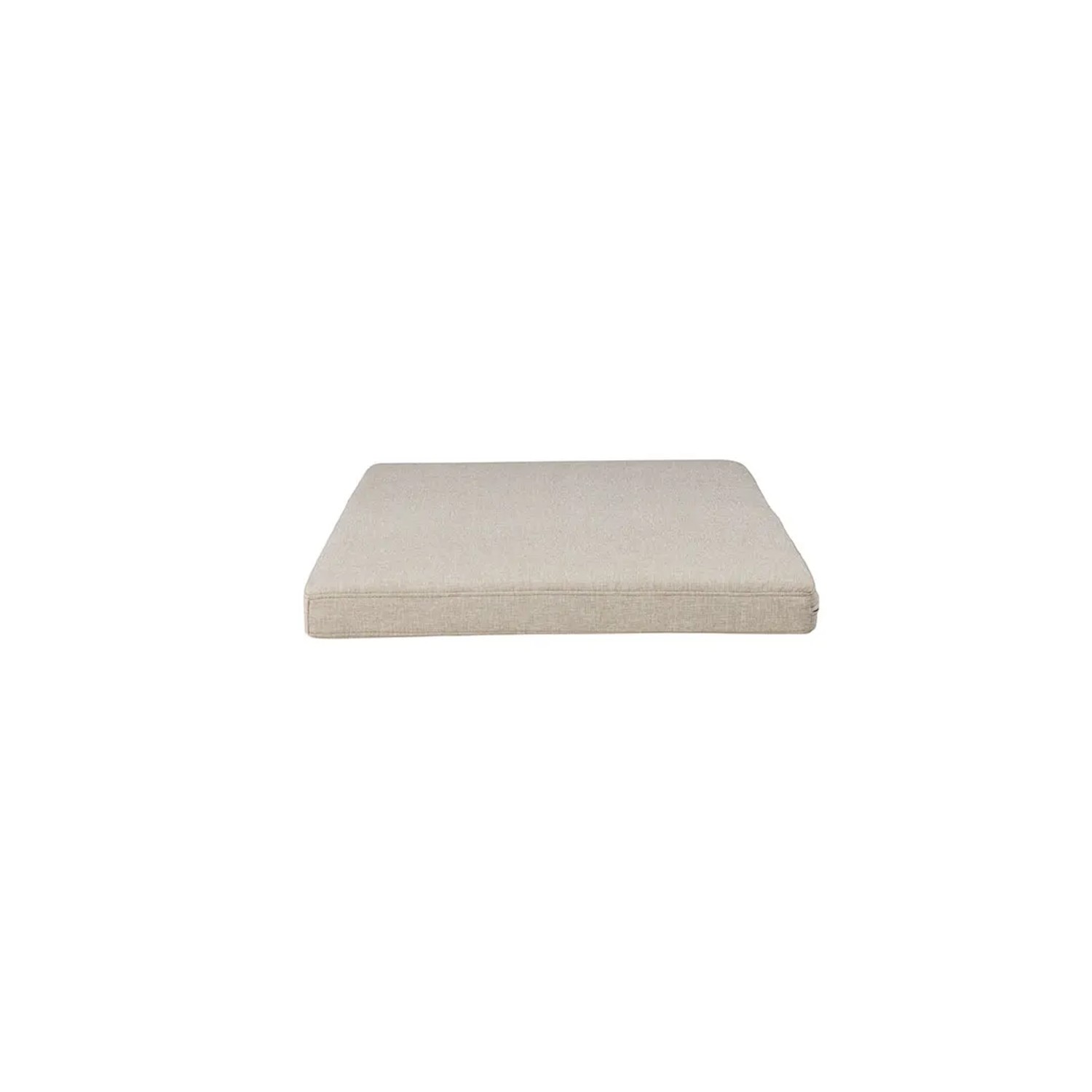 Beiges Sitzkissen "Nice" für Gartenbank, Polyester, 120x60cm.
