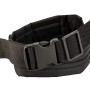 Schwarzer LUX Nylongürtel mit Schnappverschluss für Arbeitstaschen und Halter, bis 126 cm.