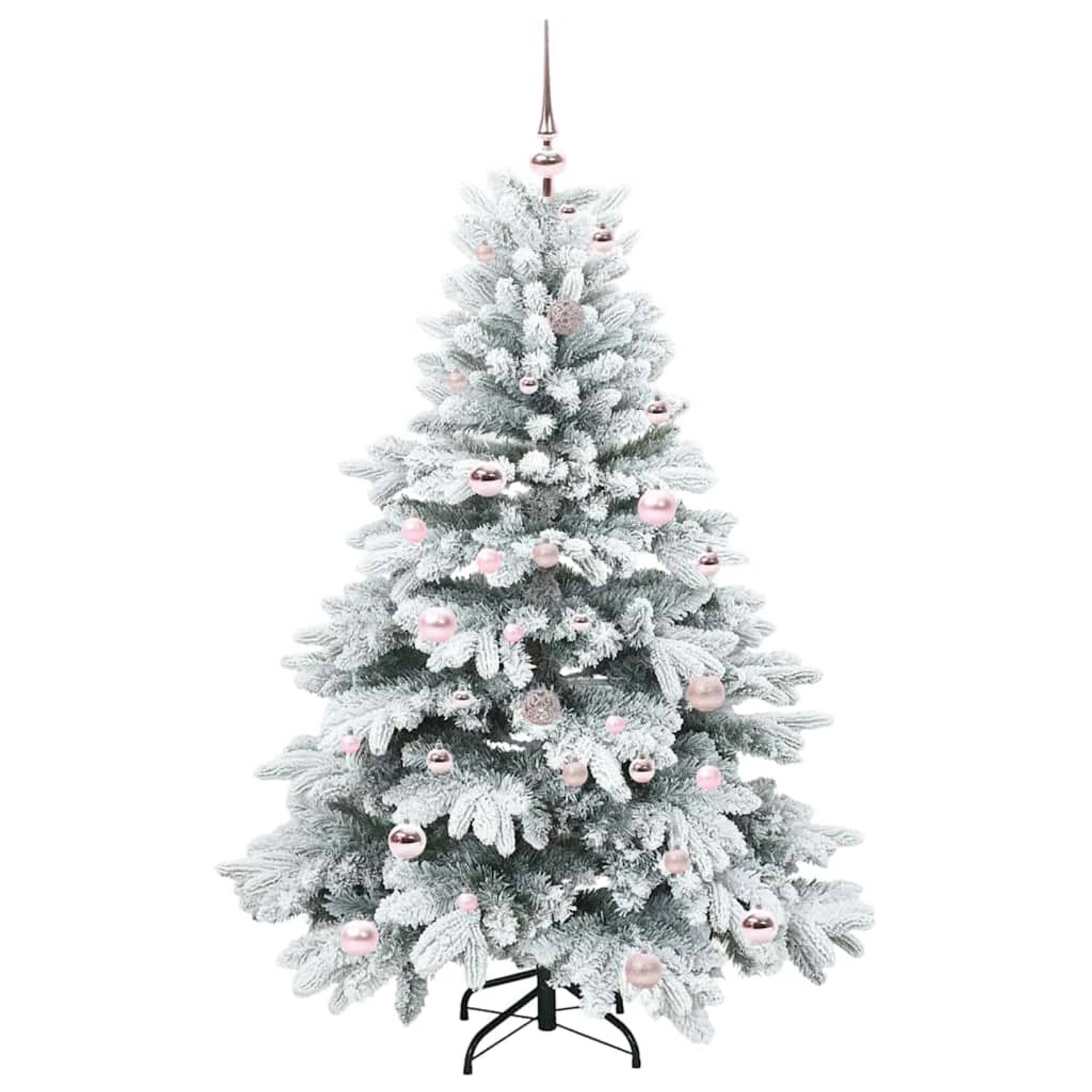 vidaXL Künstlicher Weihnachtsbaum mit 150 LEDs Grün 150 cm PE und PVC 3397603