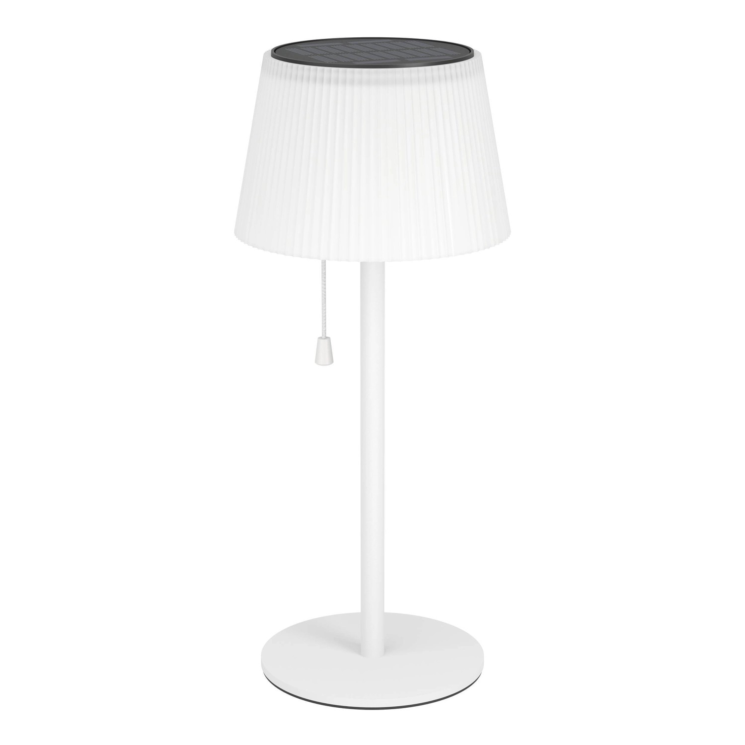 EGLO Solar LED Akku Tischleuchte SCORDIANO Weiß m. Zugschalter IP44 günstig online kaufen