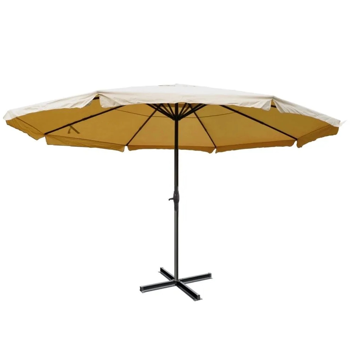MCW Sonnenschirm Carpi Pro Ø5m Creme ohne Ständer