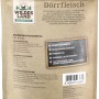 Wildes Land Hunde-Snack Lamm Dörrfleisch, 150g Packung. Hunde-Kaustreifen aus Lammfleisch.