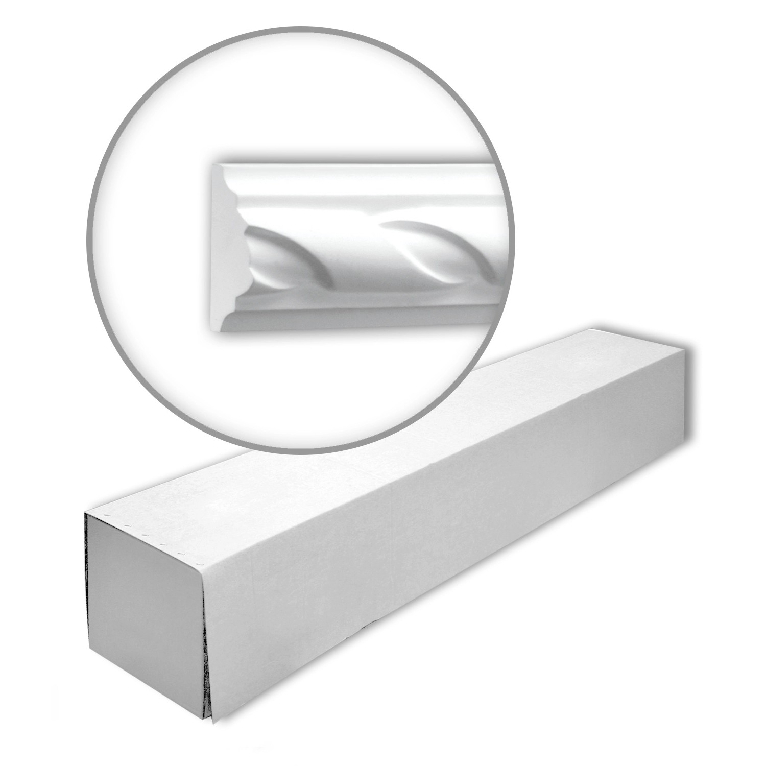 PROFHOME 151312 Wand- und Friesleisten 1 Karton Set mit 42 Zierleisten 84 m günstig online kaufen