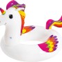 Bestway Schwimmring Einhorn, aufblasbarer Schwimmreifen mit bunten Details für Kinder.