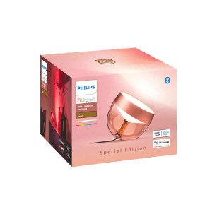 Philips Hue Smart-LED-Tischleuchte Iris White & Color Ambiance Kupfer