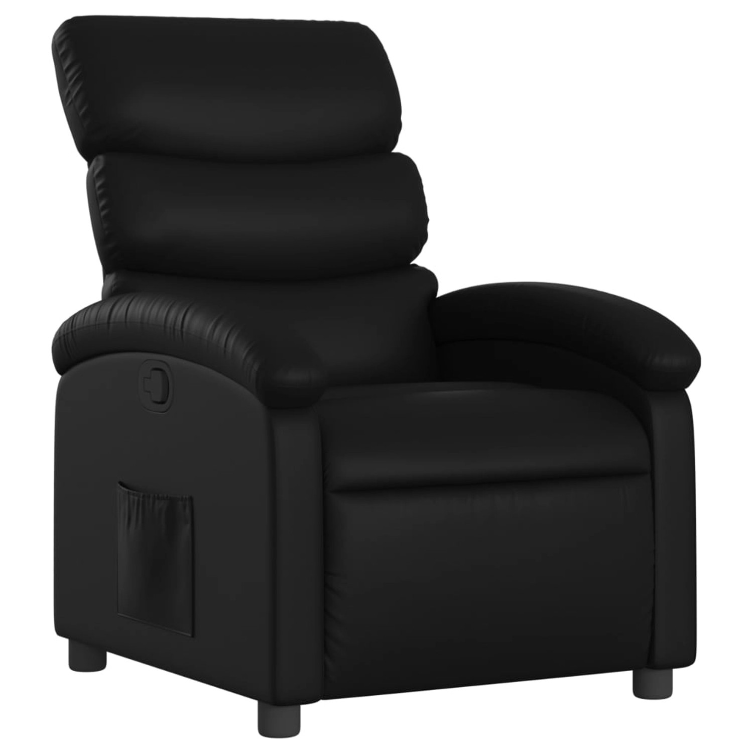 vidaXL Relaxsessel Kunstleder Schwarz 3205844 günstig online kaufen