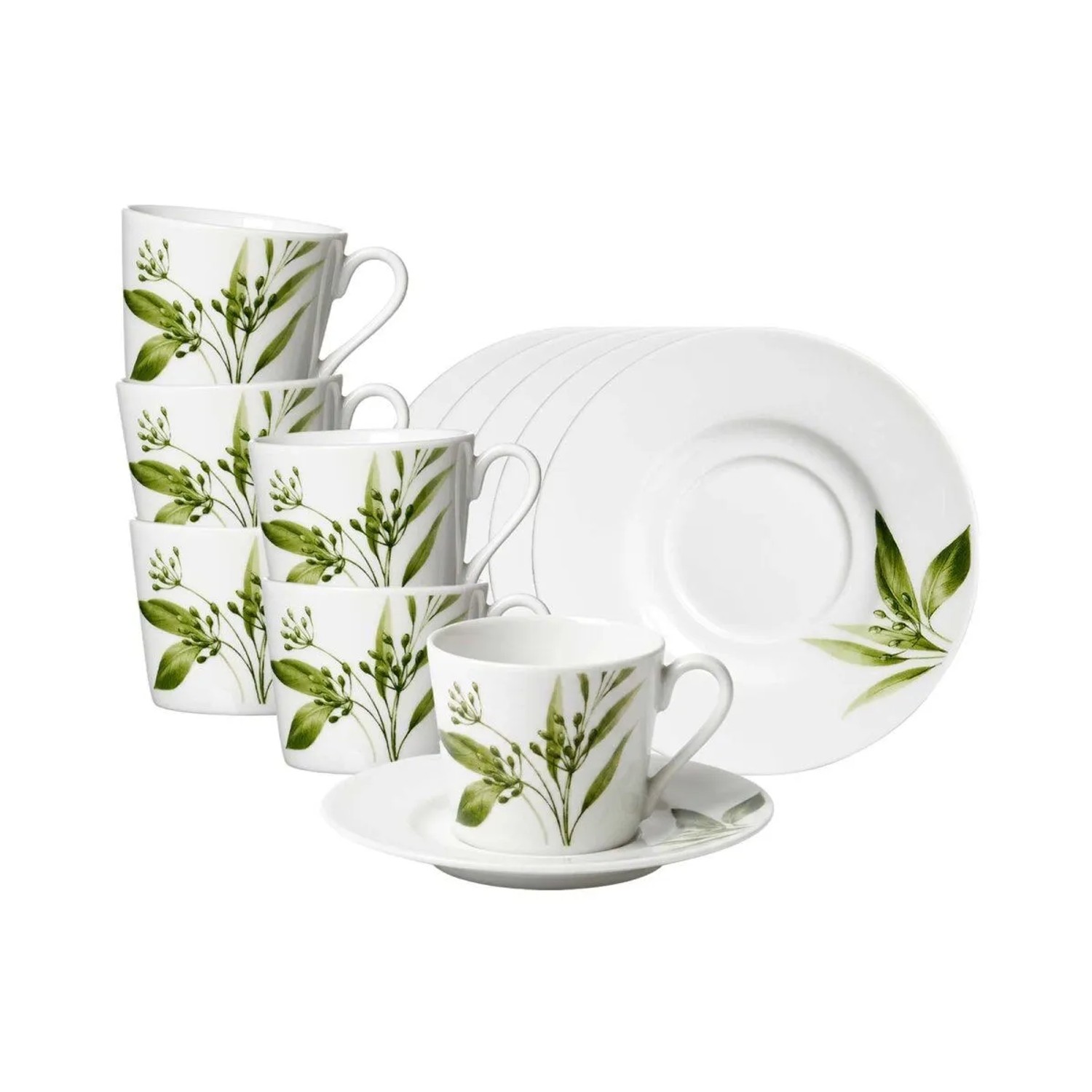 Ritzenhoff & Breker Evora Espressotasse mit Untertasse 100 ml 6er Set